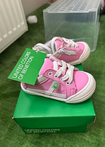 Kız Çocuk Pembe Cırt Cırtlı Spor Ayakkabı - Görsel 2