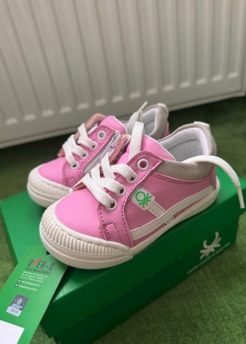 Kız Çocuk Pembe Cırt Cırtlı Spor Ayakkabı - Görsel 9