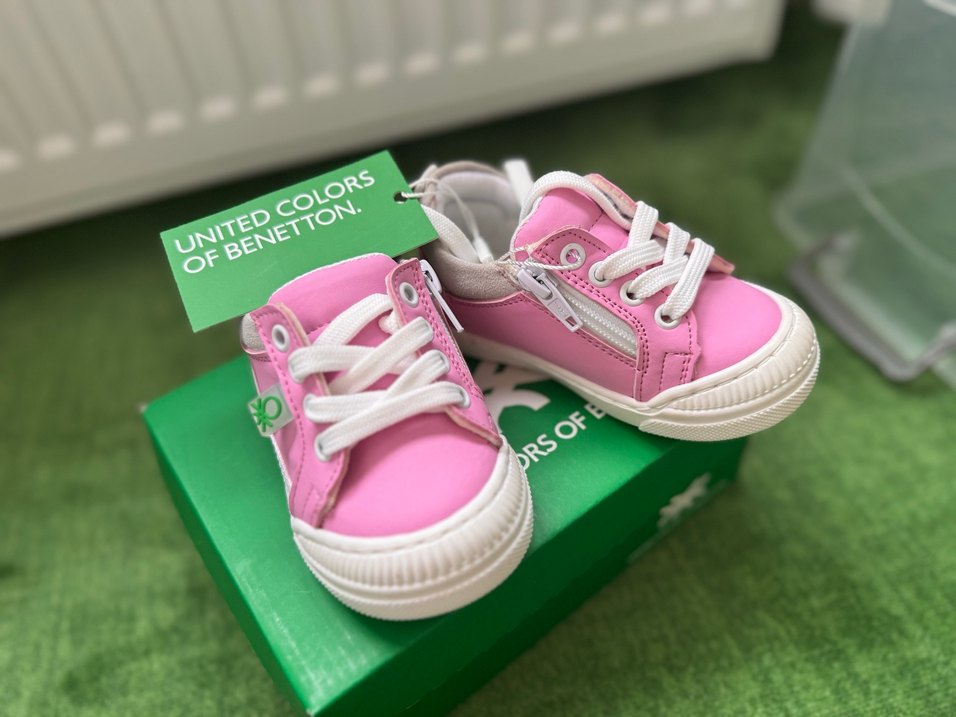 Kız Çocuk Pembe Cırt Cırtlı Spor Ayakkabı - Görsel 3