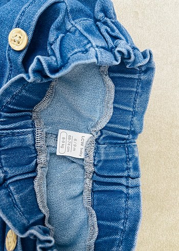 Kız bebek Kot Şort - Görsel 2