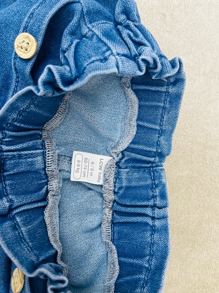 Kız bebek Kot Şort - Görsel 2