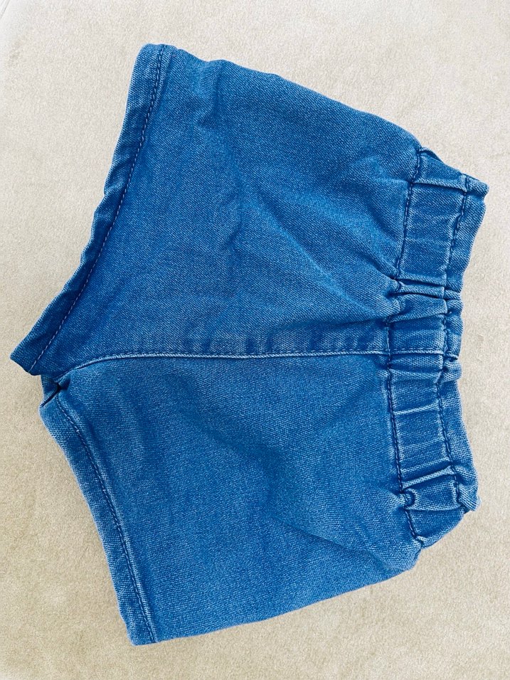 Kız bebek Kot Şort - Görsel 3