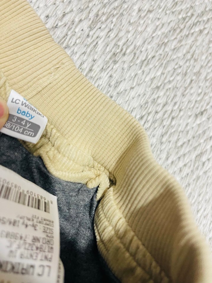 Erkek Çocuk kadife Pantolon - Görsel 2