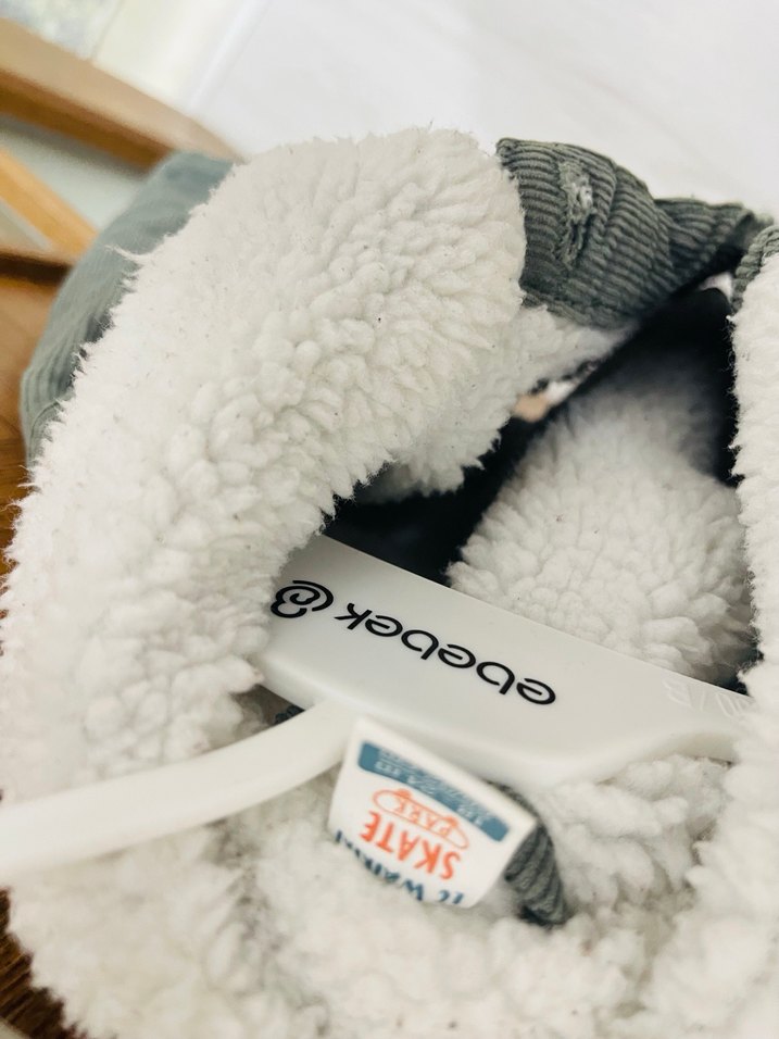 Erkek bebek kadife ceket - Görsel 4