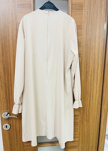 Bej Uzun Kollu Kadın Tunik - Görsel 5