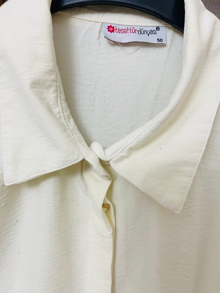 Uzun Kollu Gömlek tunik - Görsel 2