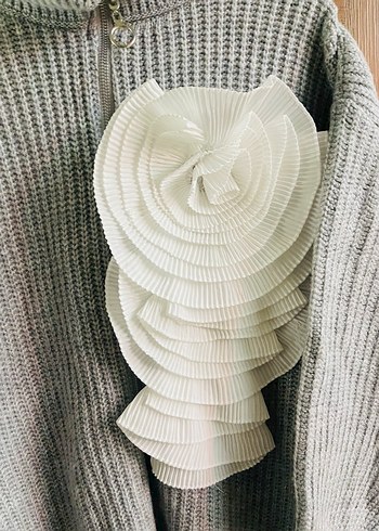 Melike tatar triko hırka - Görsel 4