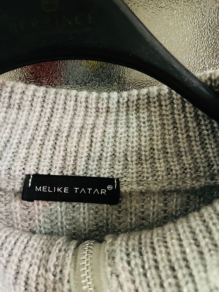 Melike tatar triko hırka - Görsel 5