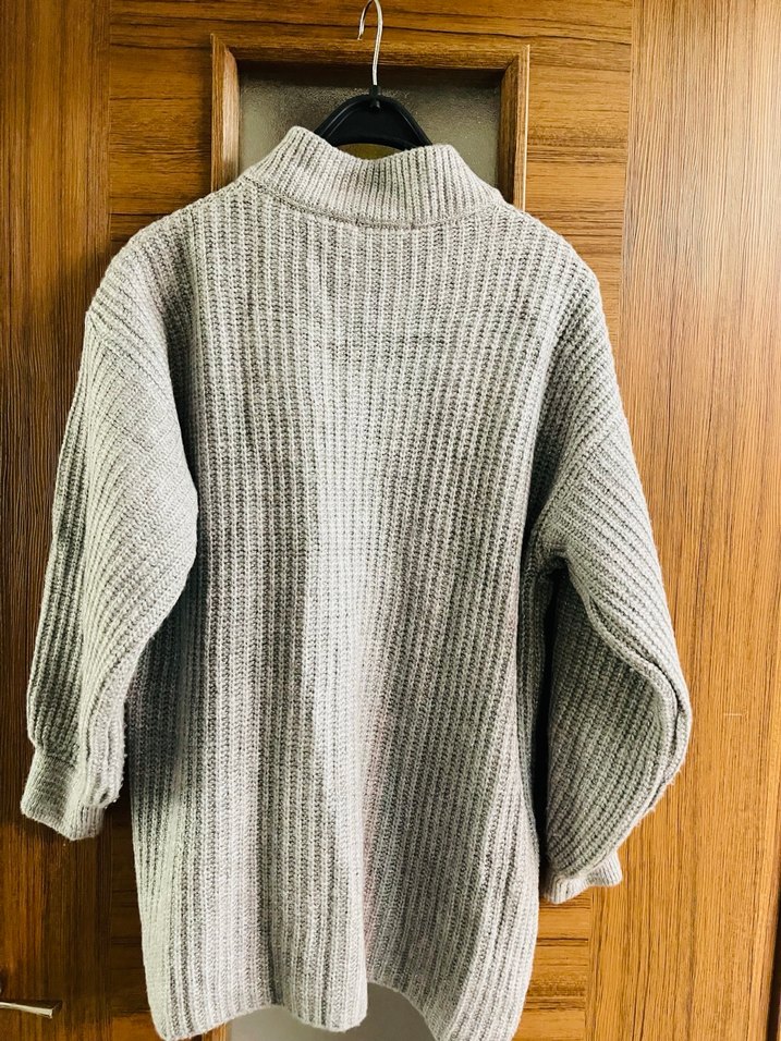 Melike tatar triko hırka - Görsel 3