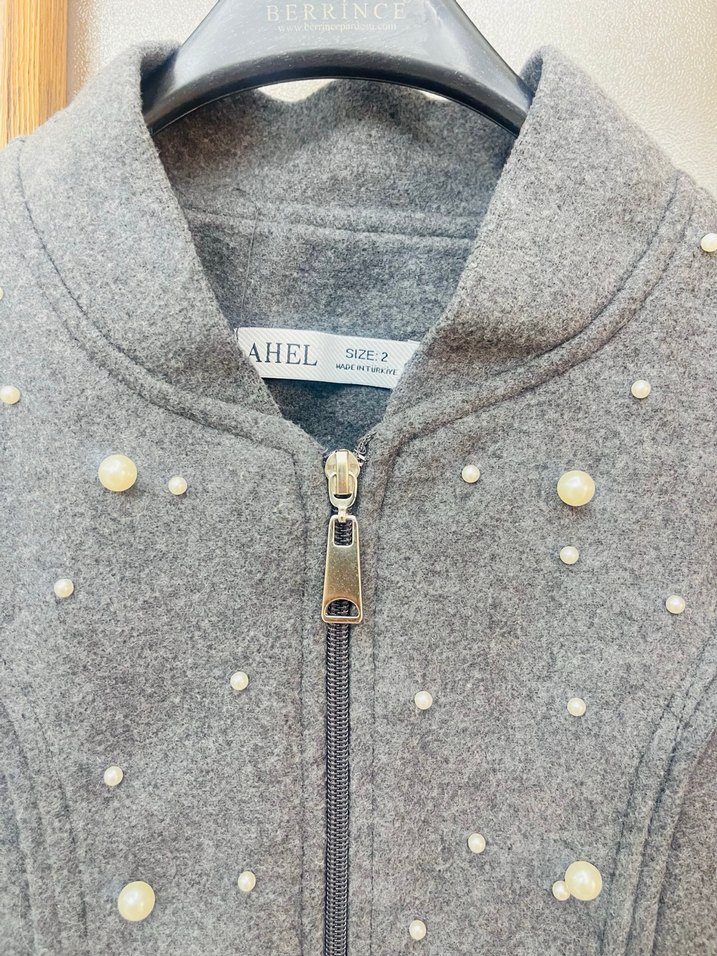 Ahel tasarım incili ceket - Görsel 3