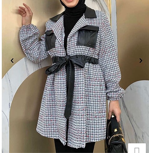 Ekoseli Ceket