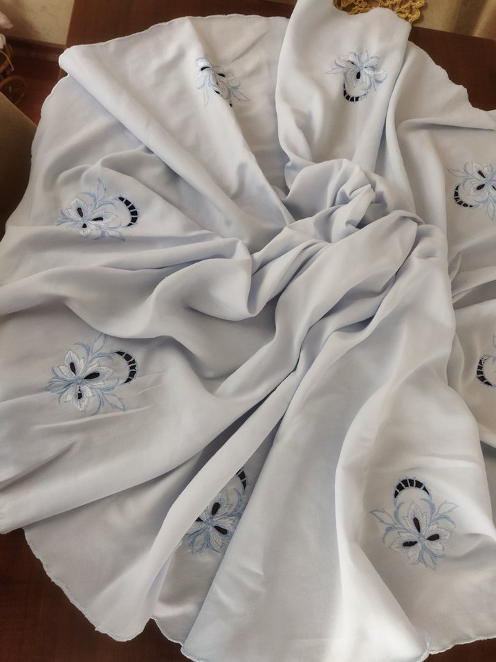 delik işi masa örtüsü - Görsel 4