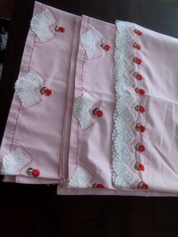 Nakışlı Pembe Mutfak takımı - Görsel 5