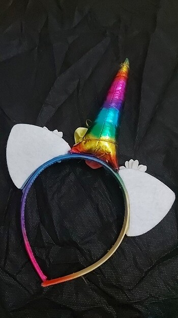  Beden çeşitli Renk Unicornlu taç