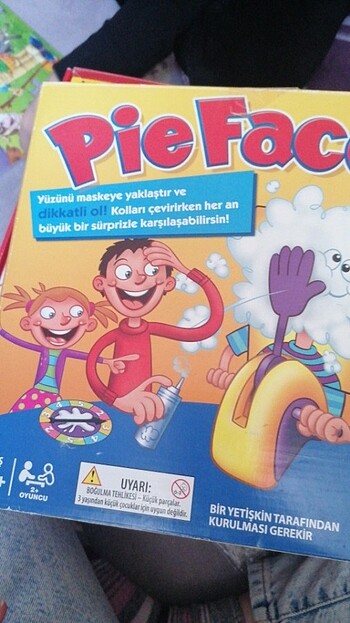 Fisher Price pie face oyunu