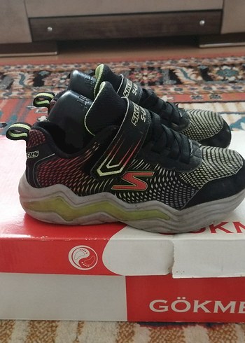 Çok Renkli Yılan Desenli Erkek Çocuk Spor Ayakkabı - Görsel 2