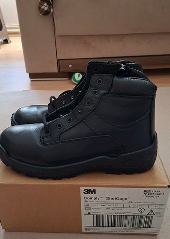 Siyah Erkek fermuarlı bot - Görsel 4