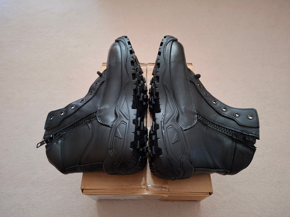 Siyah Erkek fermuarlı bot - Görsel 5