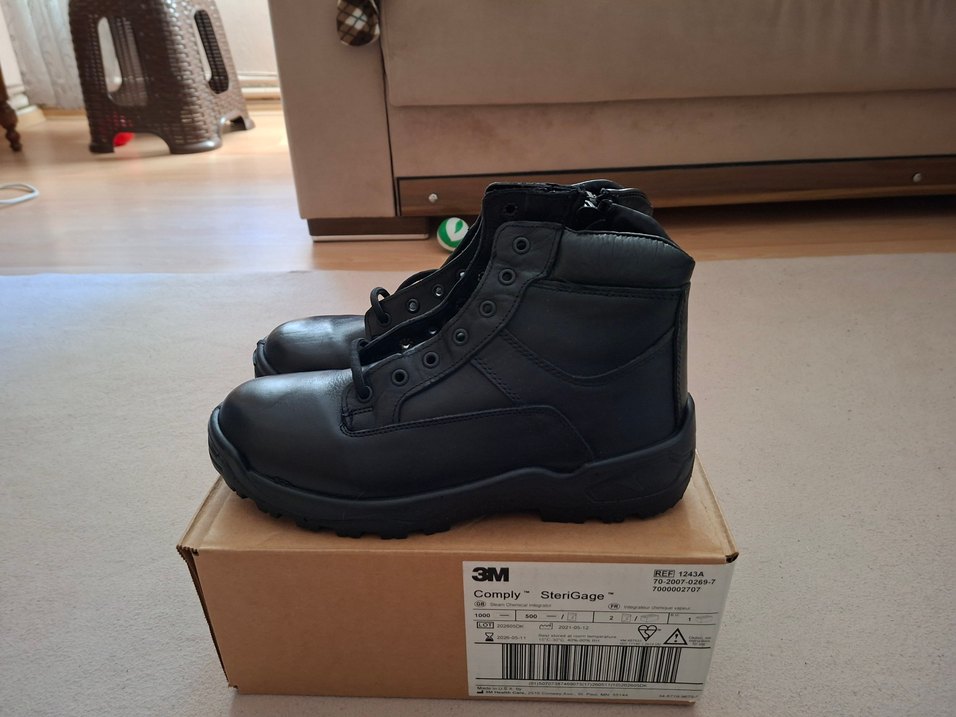 Siyah Erkek fermuarlı bot - Görsel 4