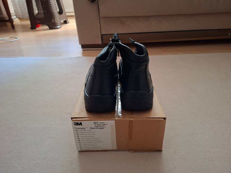 Siyah Erkek fermuarlı bot - Görsel 3