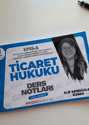 KPSS-A Ticaret Hukuku Ders Notları