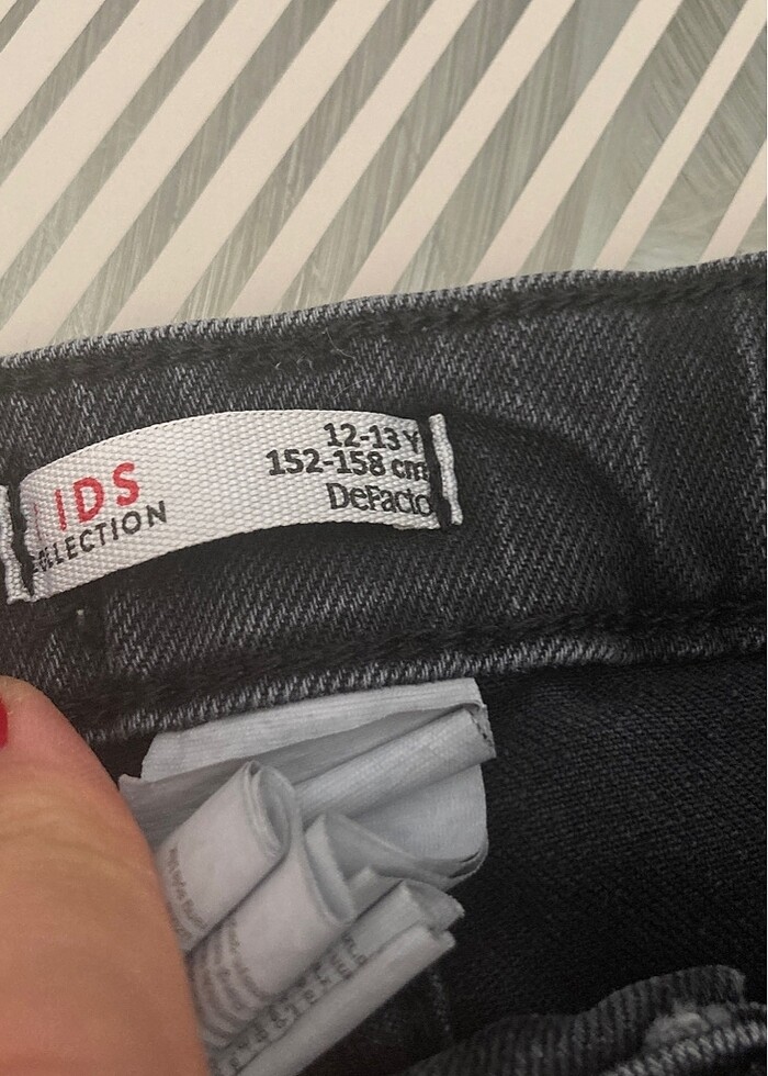 12/13 yaş erkek çocuk jean - Görsel 3