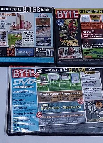 Byte 3 lü dvd