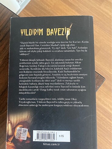  Yıldırım Bayezid okay tiryakioğlu