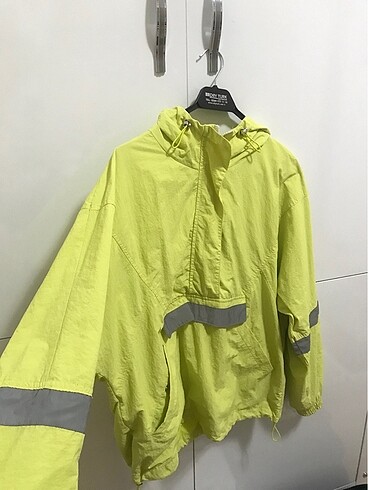 l Beden Neon sarı berska yağmurluk
