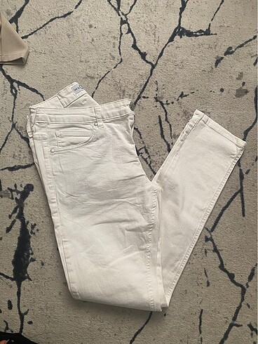 LCW ERKEK BEYAZ JEANS
