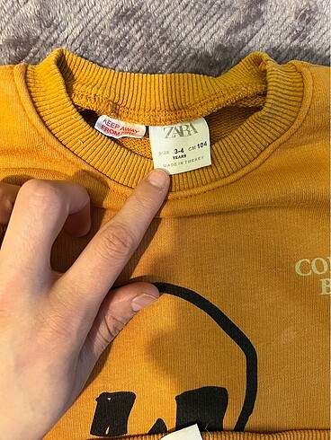 4 Yaş Beden çeşitli Renk Zara eşofman takımları