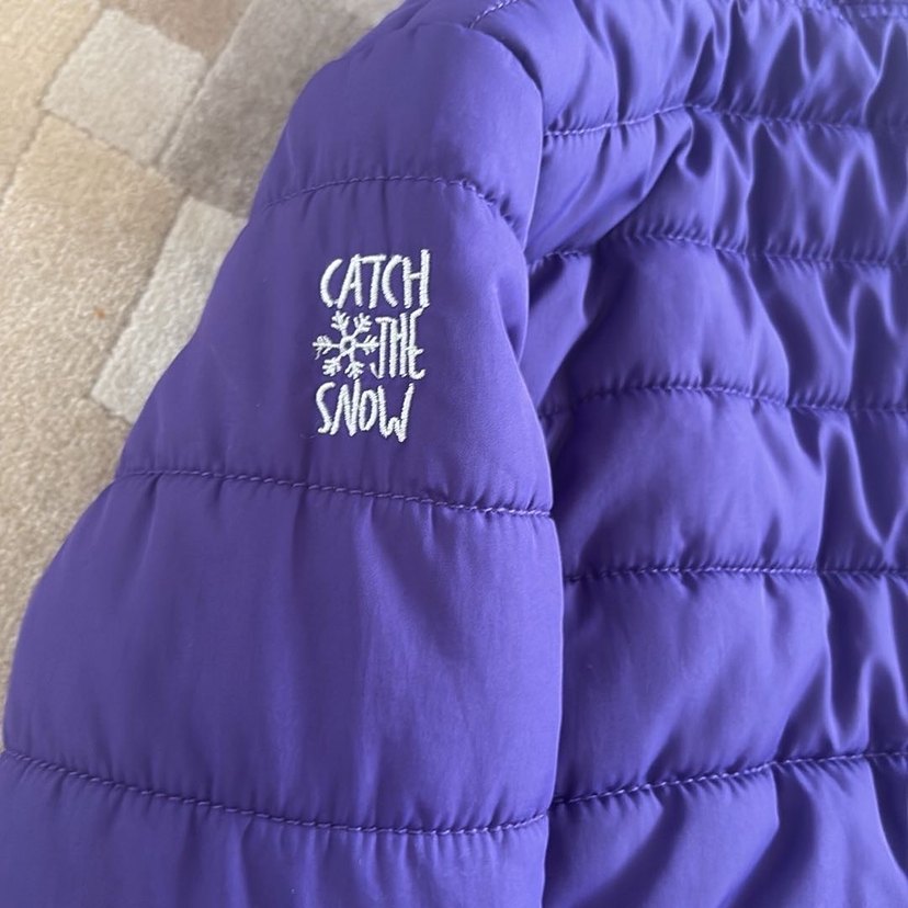 Erkek Çocuk Kapüşonlu Mor Mont - Görsel 5