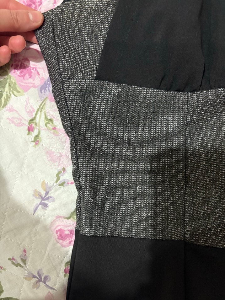 Gri Drapeli Askılı Midi Elbise - Görsel 5