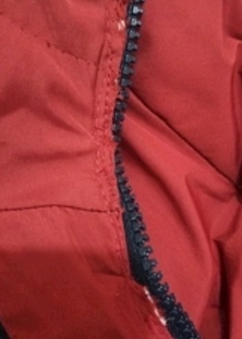 Erkek Çocuk Kapüşonlu Kırmızı Kış Ceketi - Görsel 7