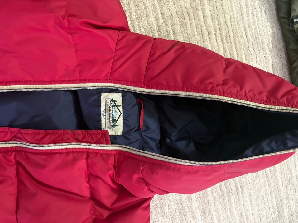 Kırmızı Fermuarlı Kadın Kışlık Mont - Görsel 3