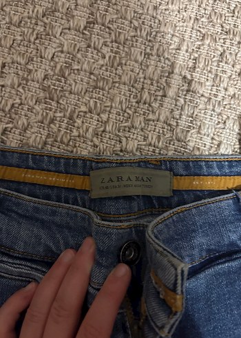 Erkek Mavi Denim Regular Fit Jean - Görsel 3