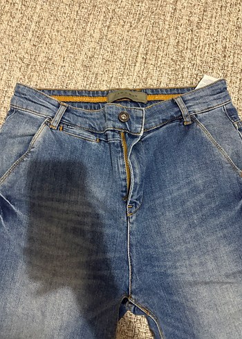 Erkek Mavi Denim Regular Fit Jean - Görsel 5