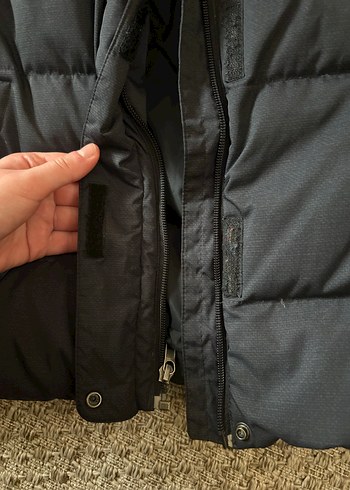 Siyah Fermuarlı columbia Kadın Mont - Görsel 4