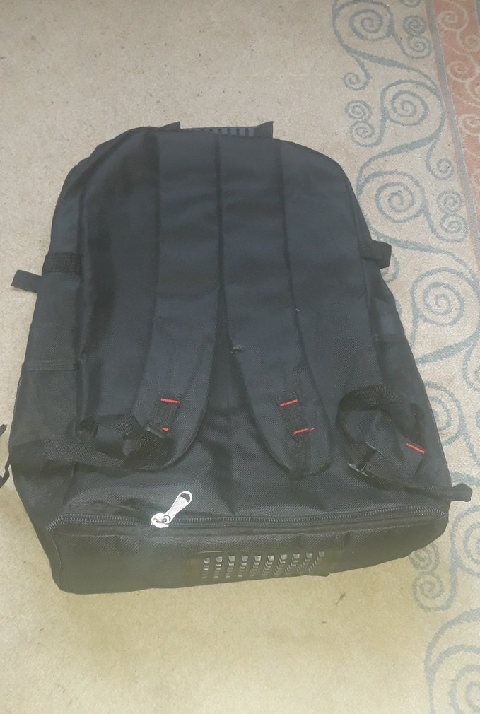 Erkek Siyah Sırt Çantası - Görsel 2