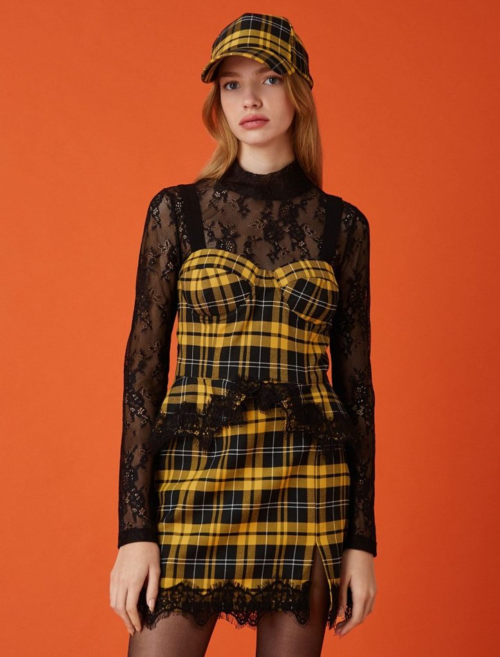 Koton×Aslıhan Malbora 2022 Vogue sarı takım - Görsel 4