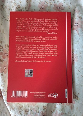 Kuyucaklı Yusuf - Sabahattin Ali, 3. Baskı - Görsel 2