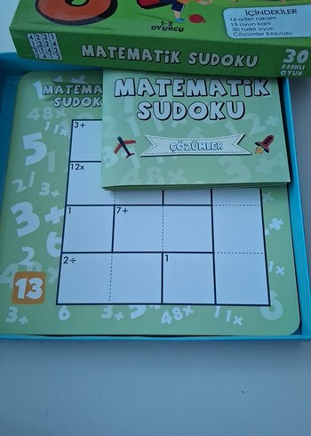 Matematik Sudoku Eğitici Oyunu - Görsel 2