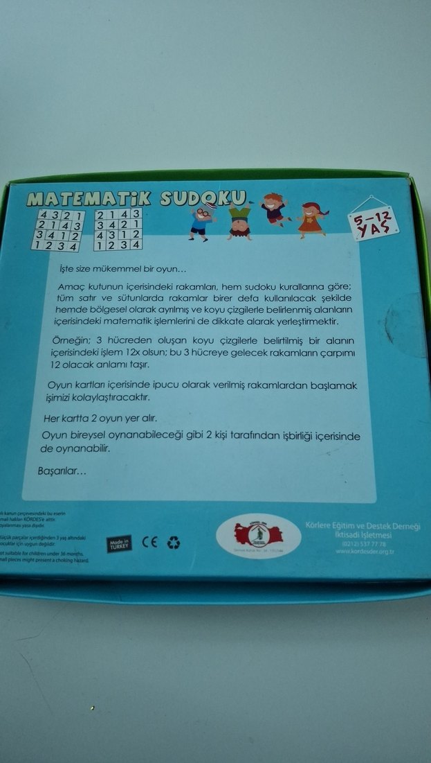 Matematik Sudoku Eğitici Oyunu - Görsel 3