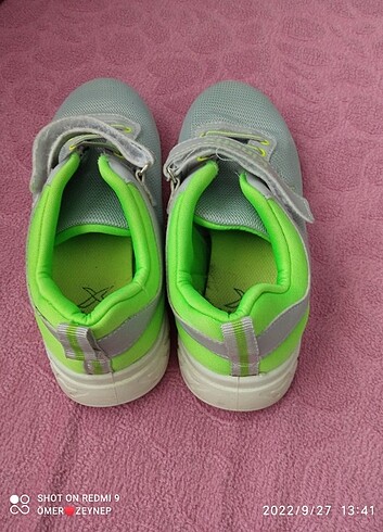 35 Beden gri Renk Erkek çocuk ayakkabı az kullanılmıştır 