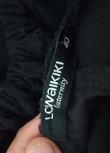 LC Waikiki Lc hamile canvas pantolon