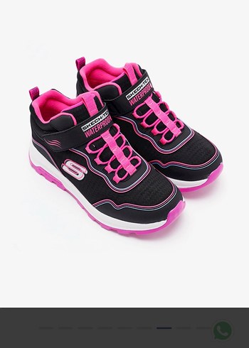 Skechers Kızlar için Renkli Pembe su geçirmez Skechers bot