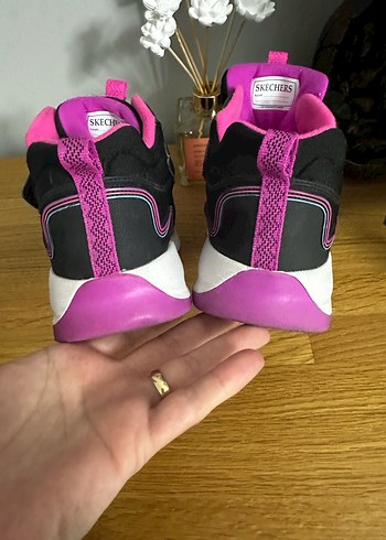 34 Beden pembe Renk Kızlar için Renkli Pembe su geçirmez Skechers bot