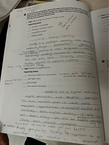  Beden Ready to Write 2 ingilizce kitap