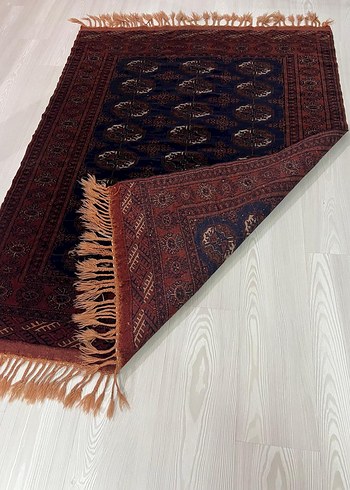 YÜN EL DOKUMA TÜRKMEN HALISI - Görsel 2