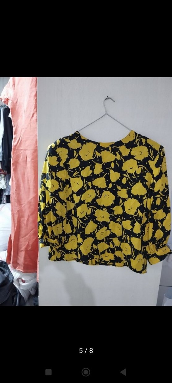 ORİJİNAL VİNTAGE CELİNE MARKA İPEK GÖMLEK-ETEK TAKIM - Görsel 4